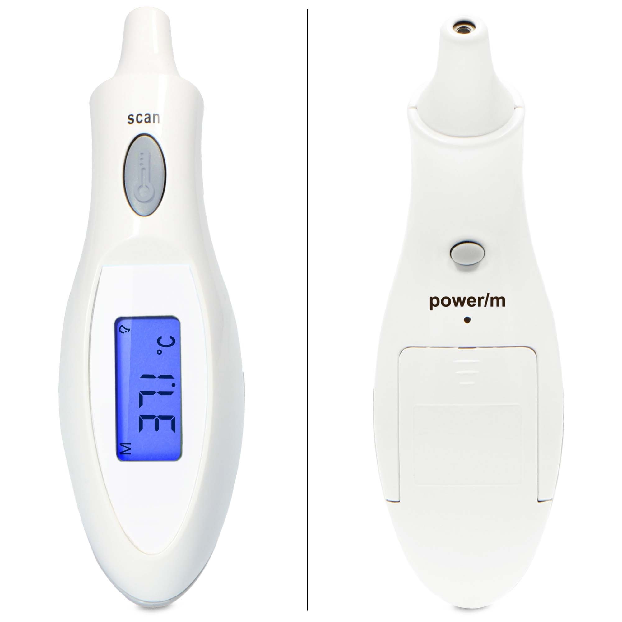 Alecto BC-27 - infrarood oorthermometer wit
