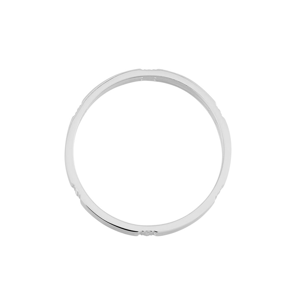 Alliance Luna Diamantee Ajouree Or Blanc