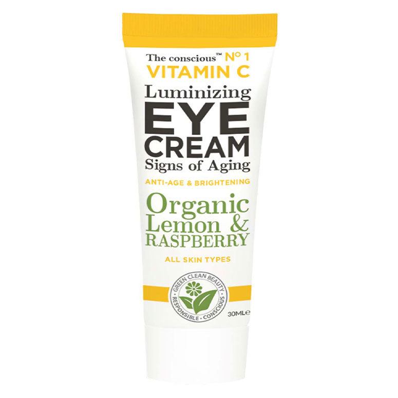 Biovène The Conscious™ Vitamin C Luminizing Eye Cream Organic Lemon & Raspberry 30ml