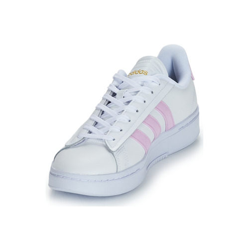 Adidas Sportswear - GRAND COURT ALPHA - Blanc / Rose