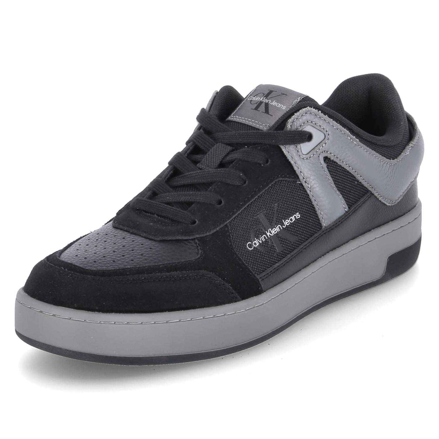 Calvin Klein Jeans Low Sneaker - black/charcoal