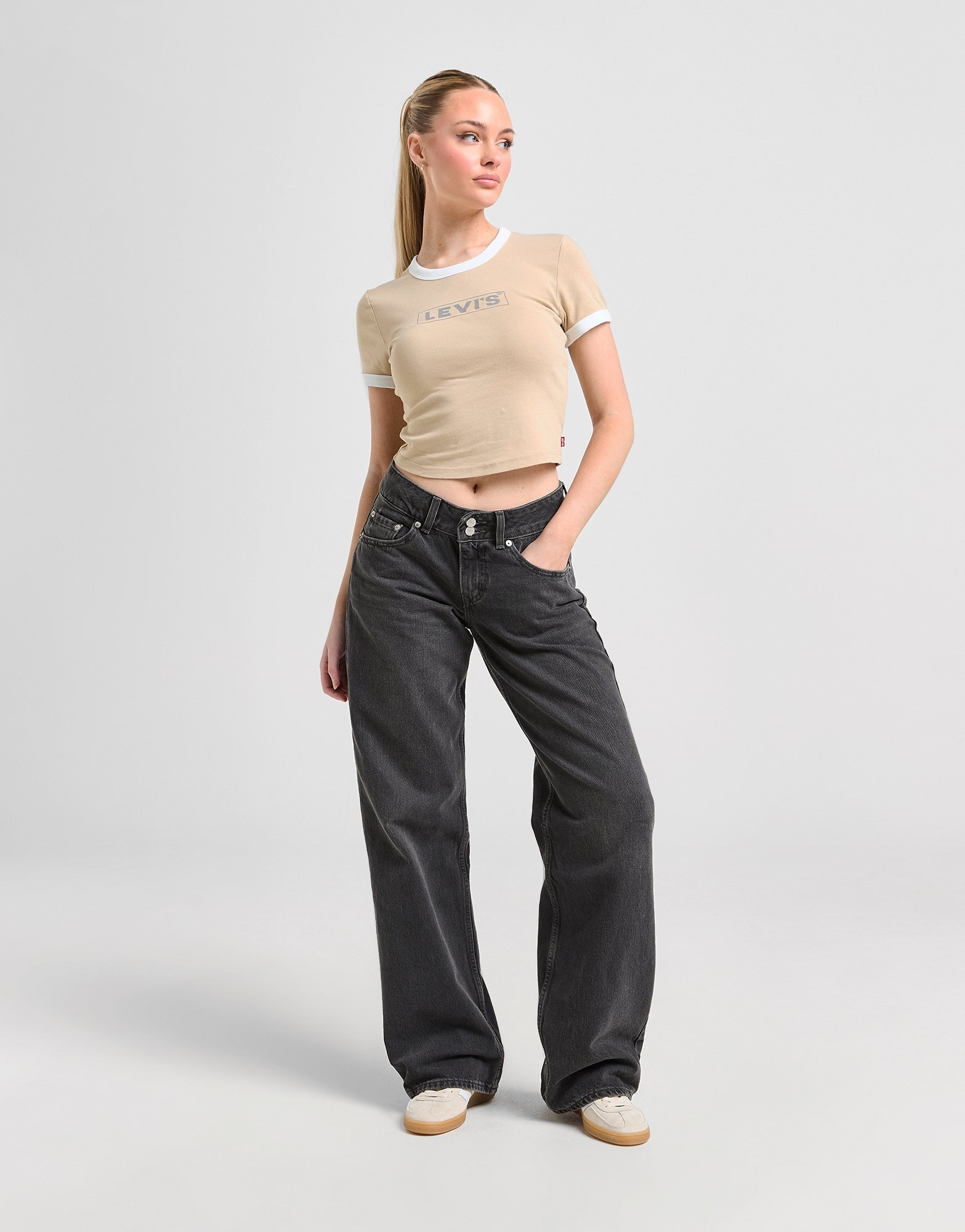 LEVI'S T-shirt Ringer Slim Femme