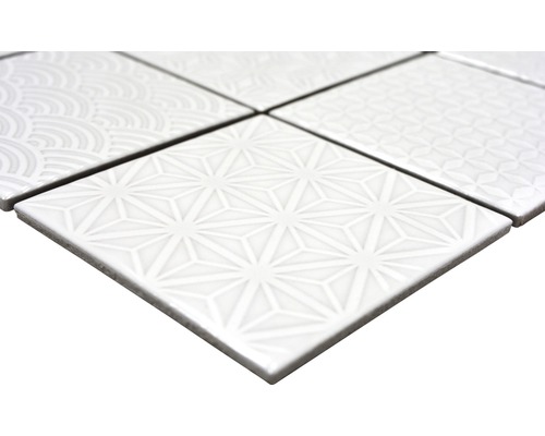 Keramisch mozaïek SPIRIT W3 30x30 cm wit