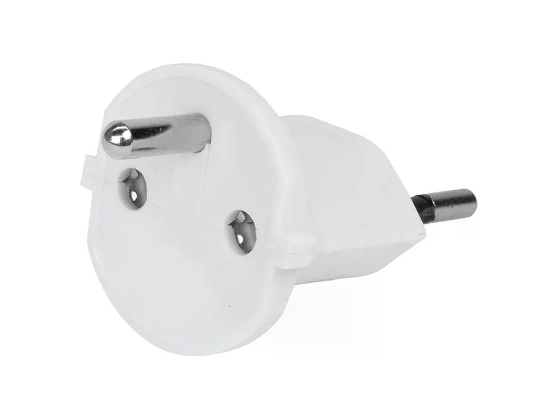 STEFFEN Fixadapter Deutschland CEE7/7 auf Schweiz T12 3-pol Schuko zu T12 Fixadapter