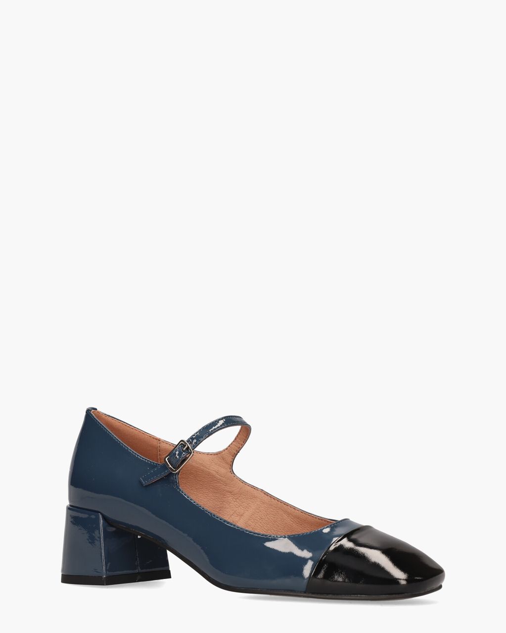 Bibi Lou Daniella Grijsblauw/Zwart Damesloafers