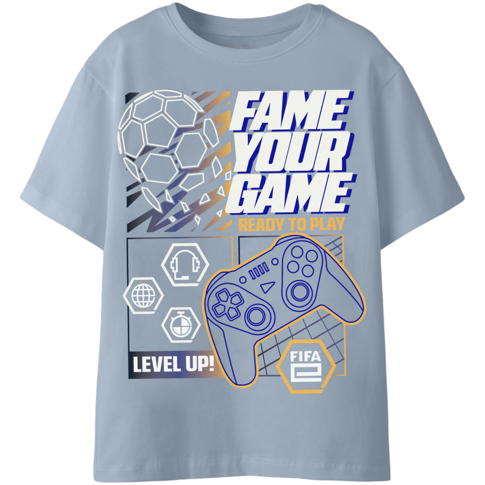 Køb Name It Blue Fog Nkmasekel Fifae Ss Nreg Top Box Vde