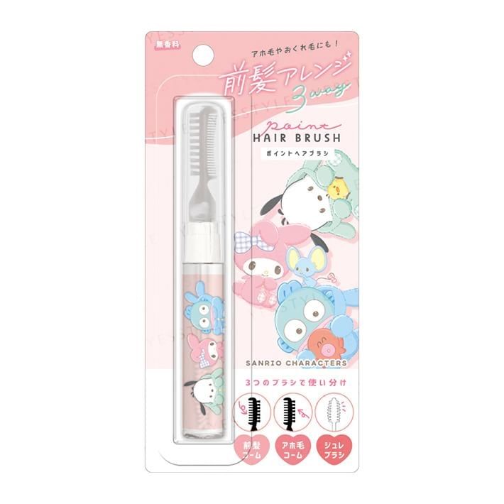 CRUX - Sanrio Characters 3 Way Point Haarborstel Zonder Geur