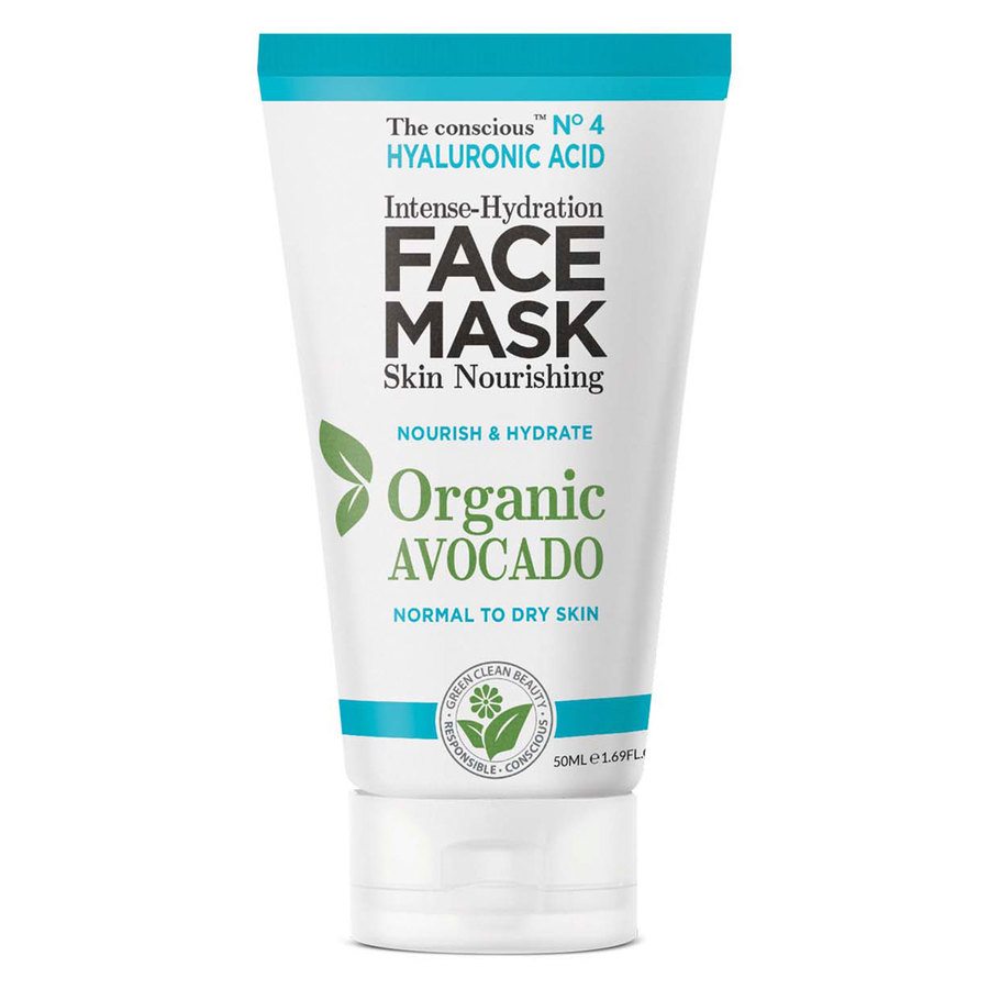 Biovène The Conscious Hyaluronic Acid Intense Hydration Face Mask Organic Avocado 50ml
