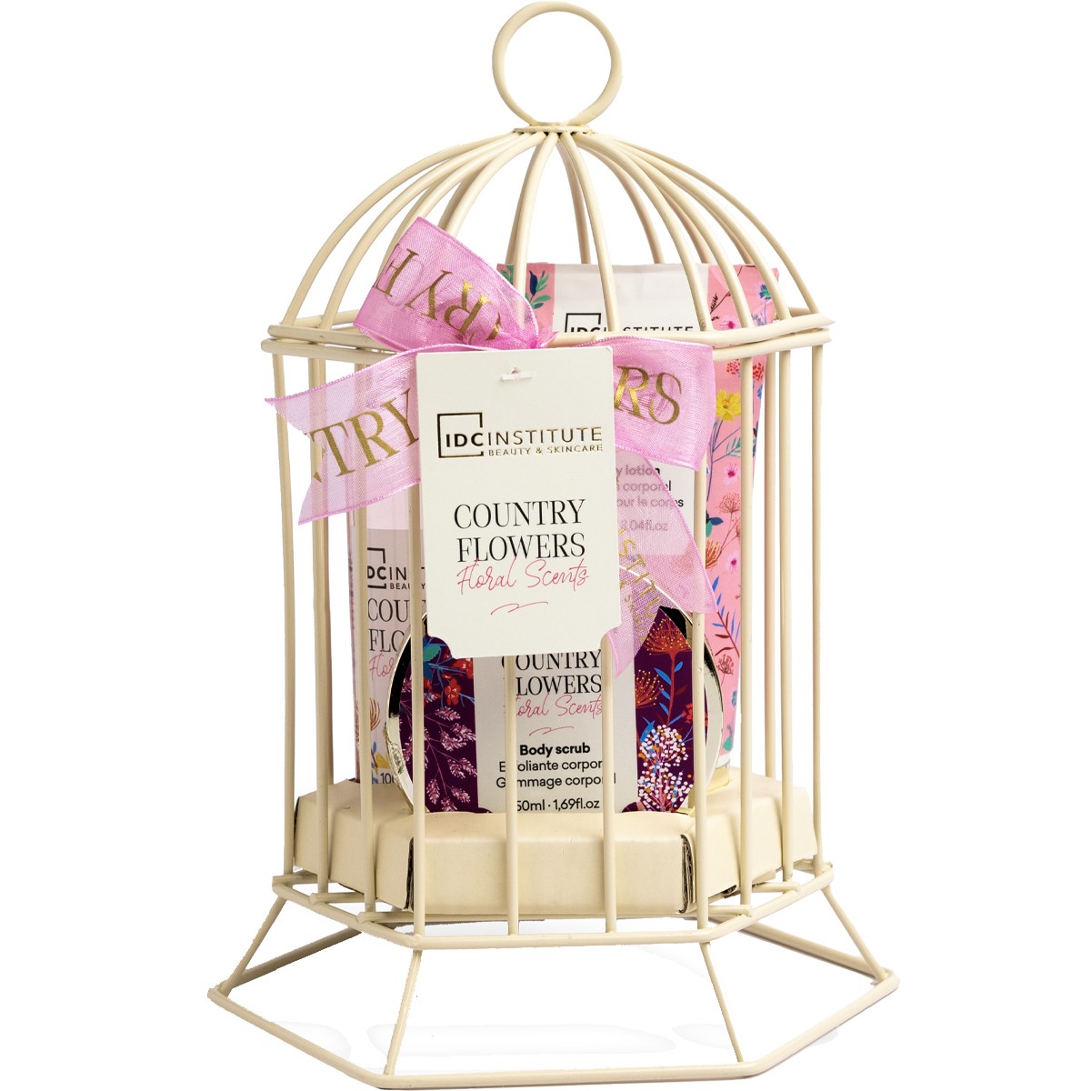 Cage de bain - Country Flowers - Corps - 3 produits