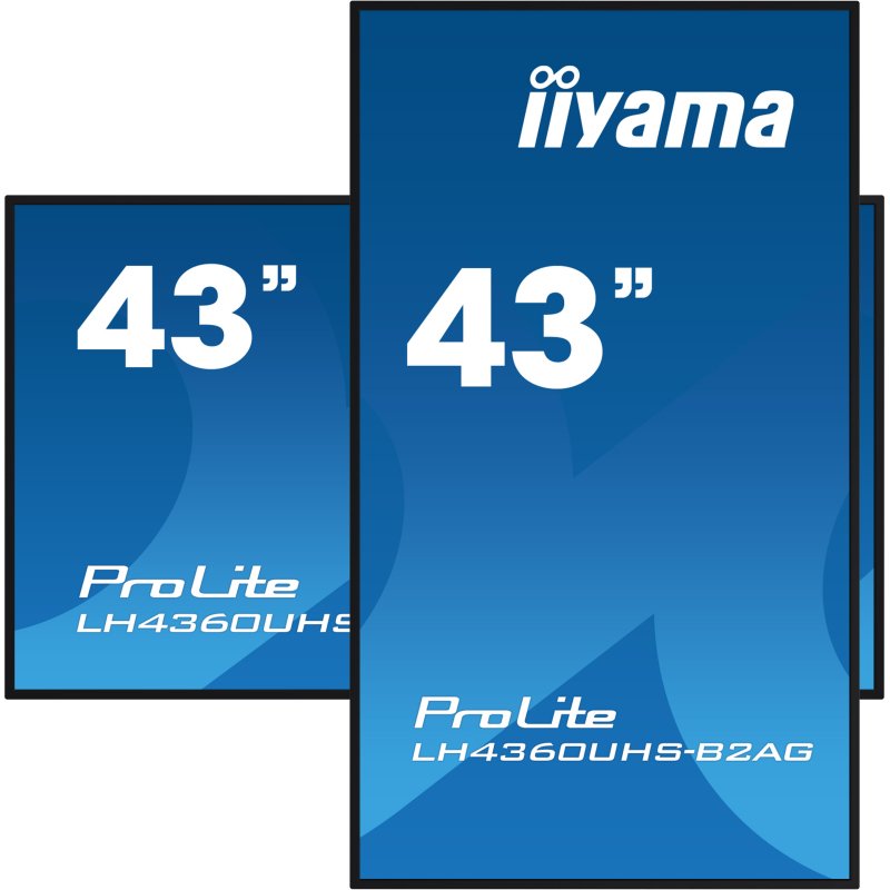 iiyama LH4360UHS-B2AG Écran d'affichage dynamique Carte A numérique 108 cm (42.5