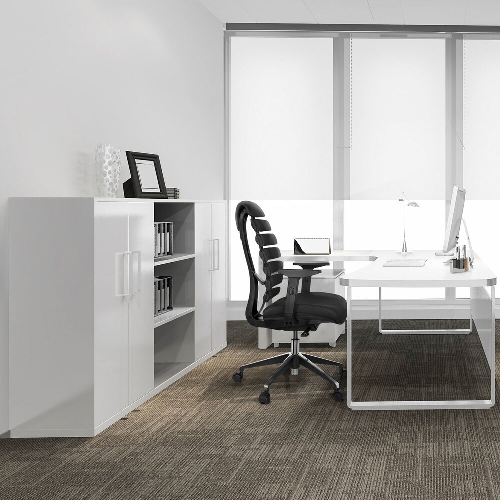 Profi Bürostuhl ERGO LINE II Stoff mit Armlehnen hjh OFFICE