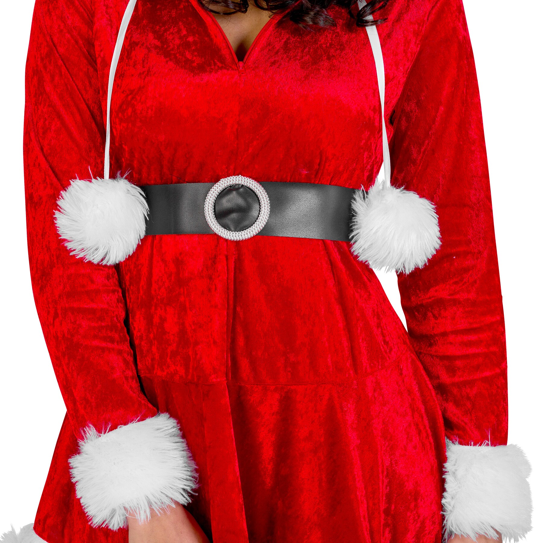 tectake® Frauenkostüm Mrs. Santa Claus