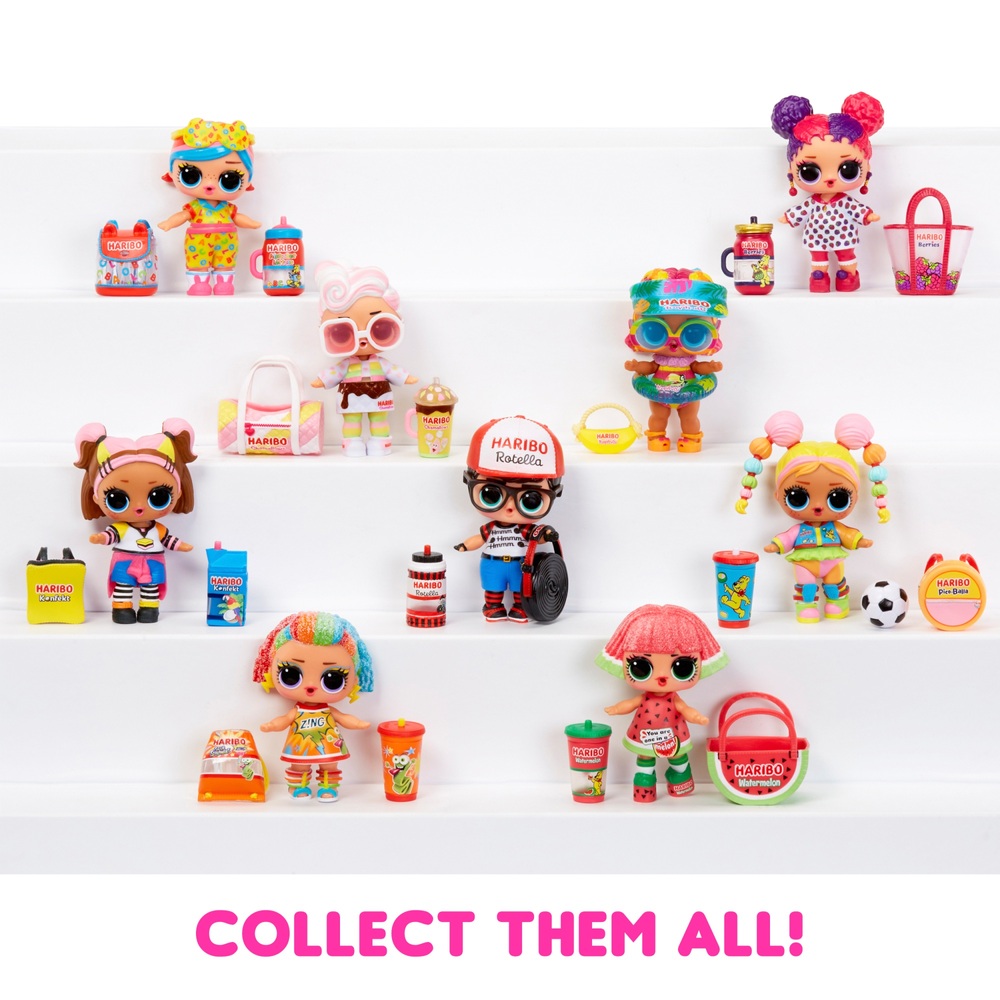 LOL Surprise! Loves Mini Sweets Haribo Serie 3 Puppensortiment mit 7 Überraschungen