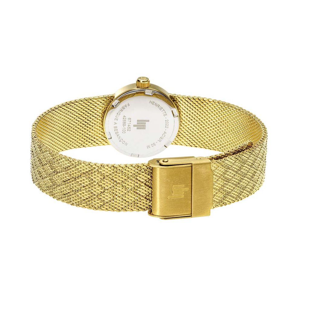 Montre Lip Henriette Nacre Noire