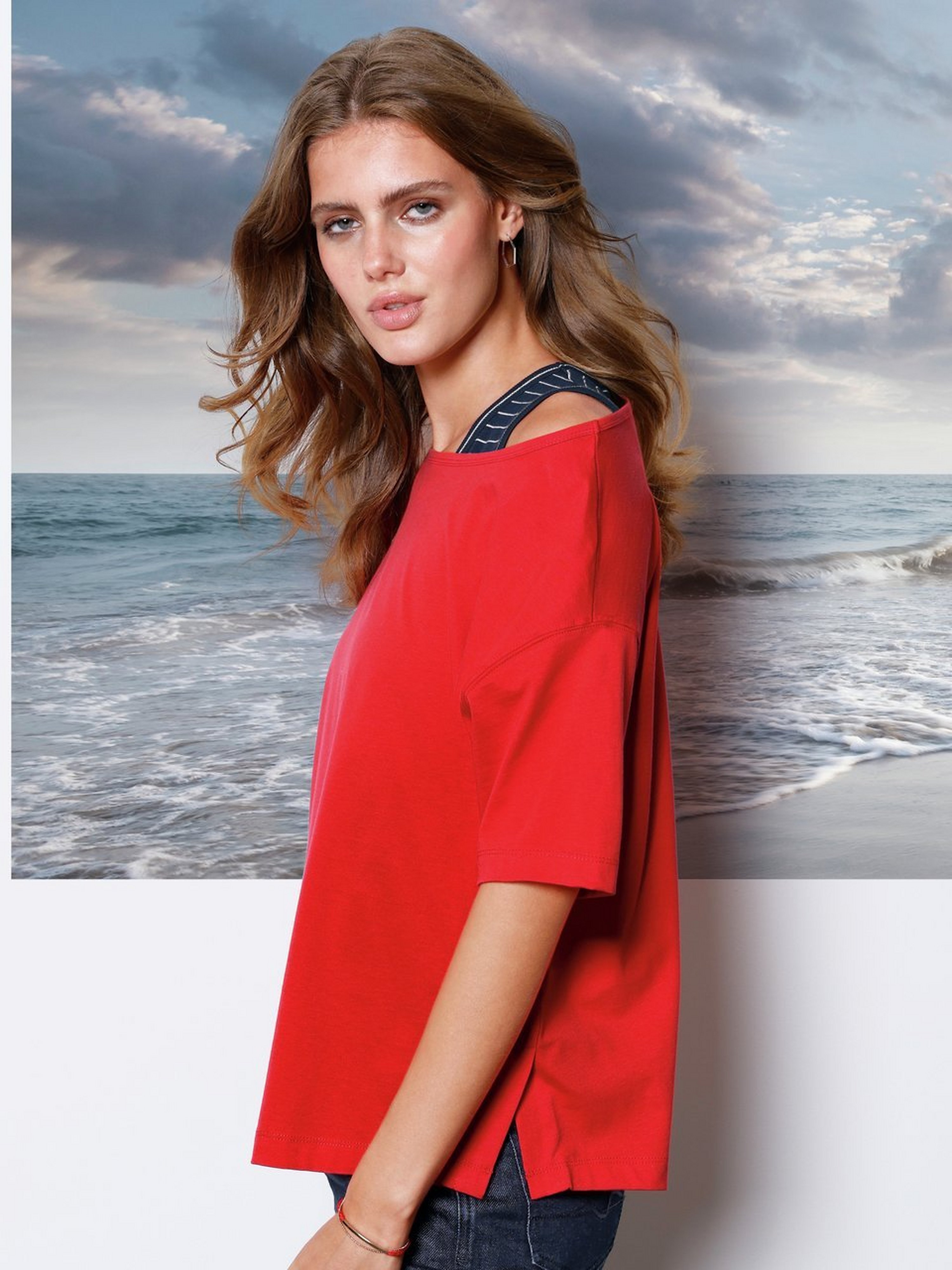 Shirt mit 1/2-Arm