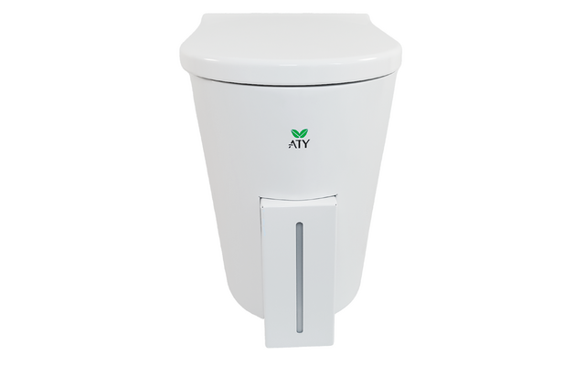 ATY Move Trenntoilette aus Metall mit Beutel