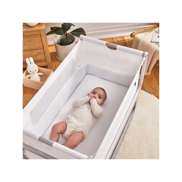 SnuzPod 4 The Natural Edit Co-sleeper - Silver Birch