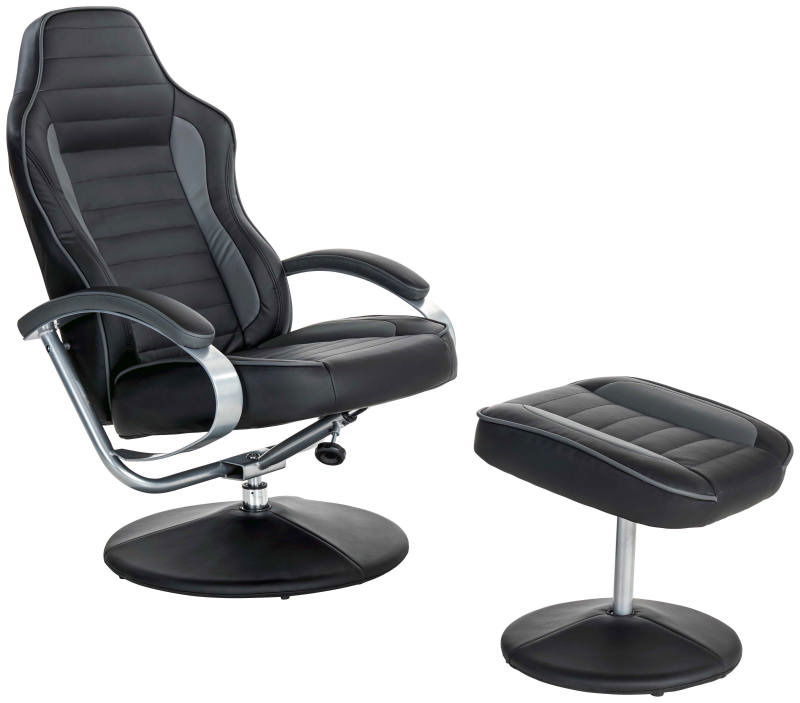 Osca Fernsehsessel mit Hocker JACOB