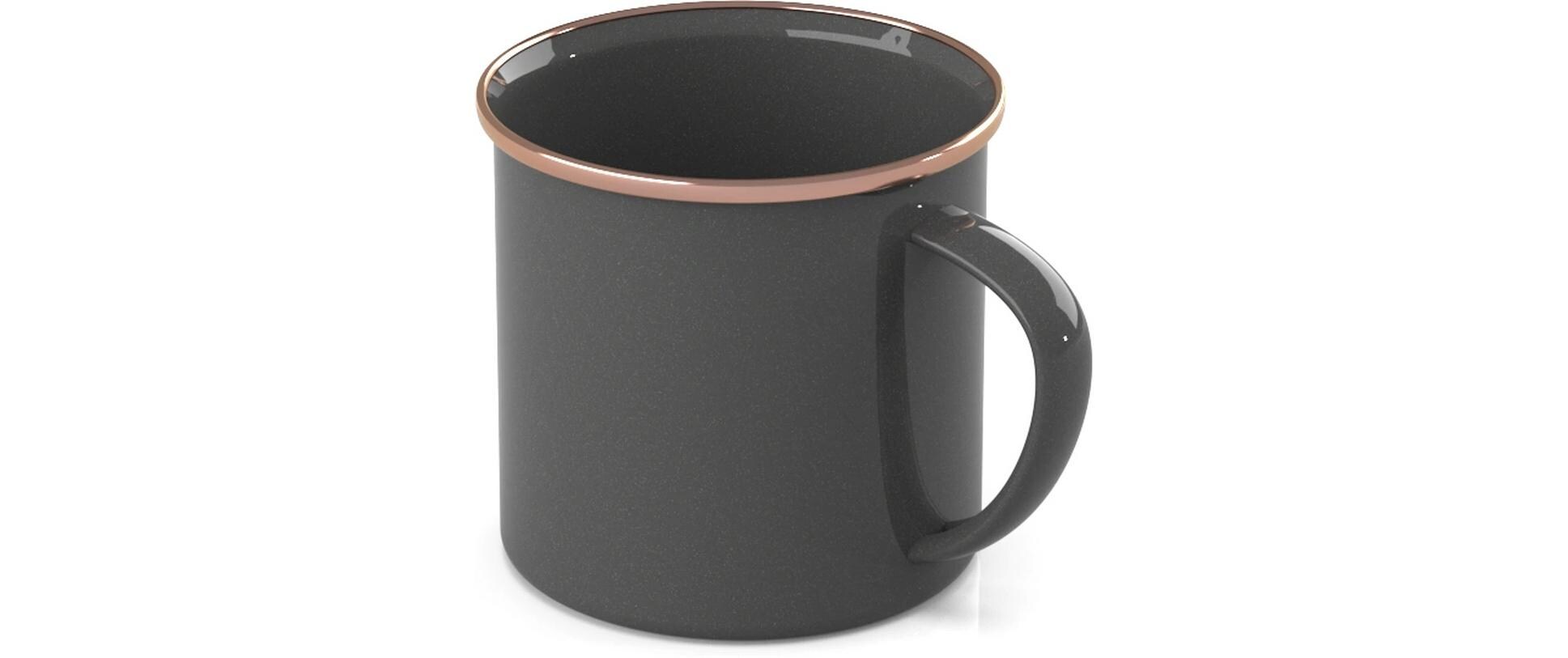 Mesa Cup 355 ml, DunkelgrauEmaillierter Becher
