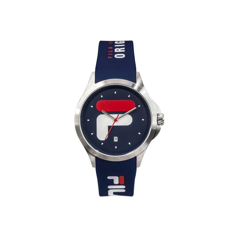 Montre Fila en Silicone Homme Bleu