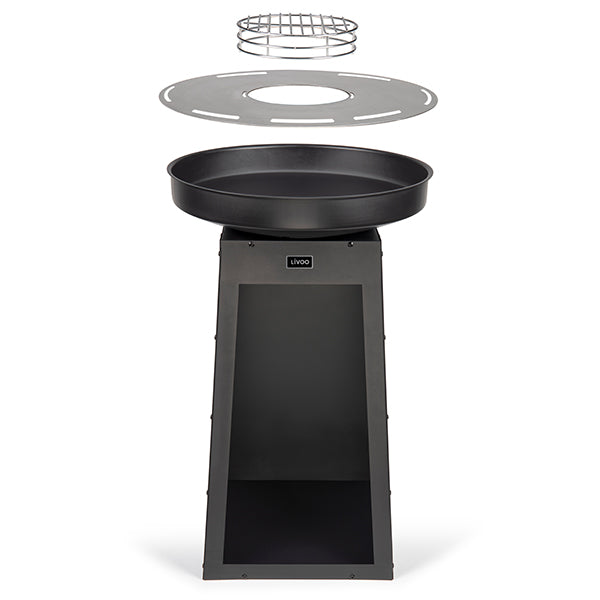 Brasero plancha barbecue DOC291 Livoo