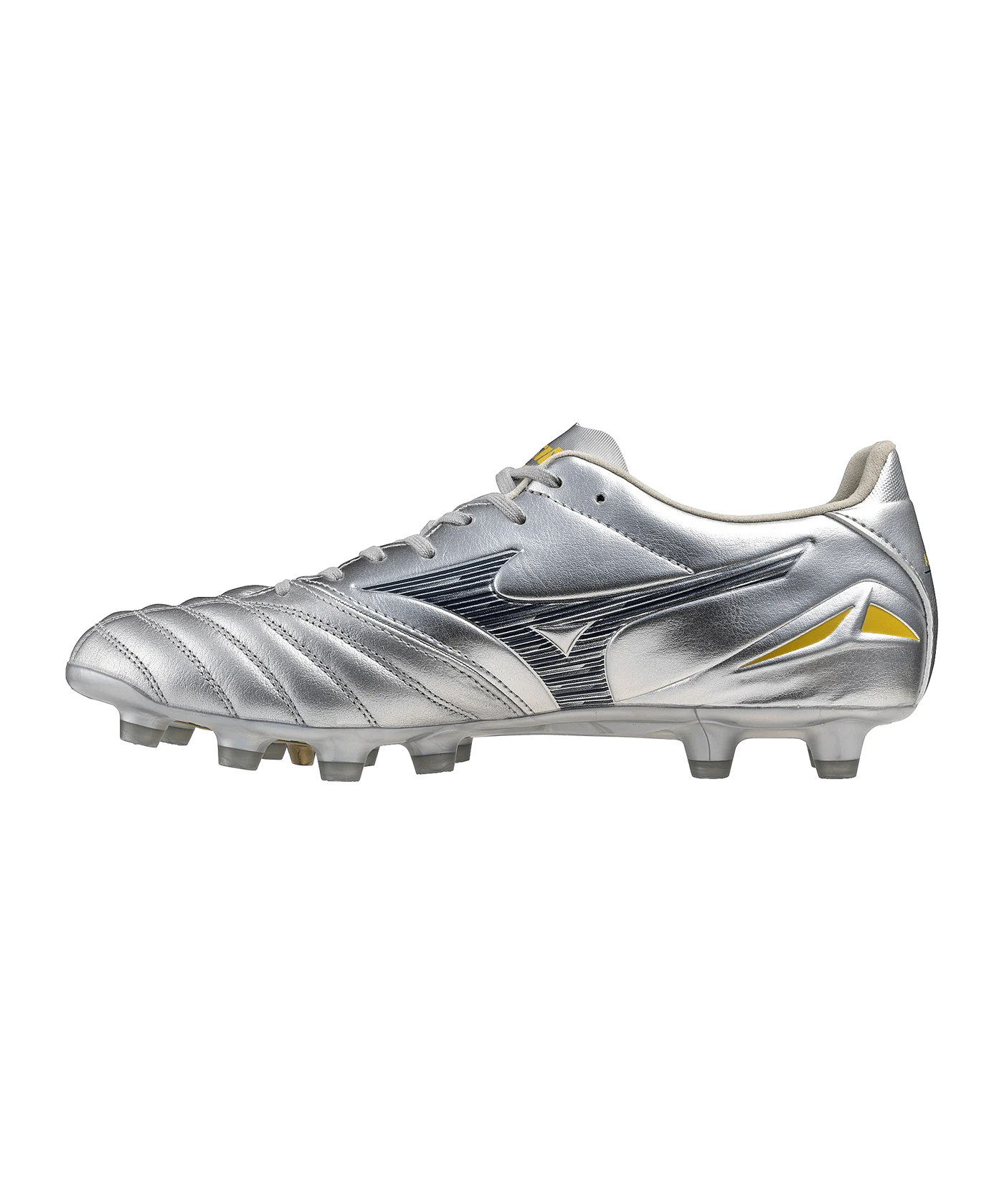 Mizuno Morelia Neo IV Pro FG Platinum Silver Silber F04