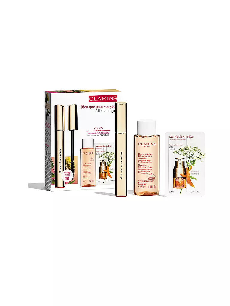 CLARINS Geschenkset - Wonder Volume Mascara Set 50ml / 8ml / 0,9 ml  keine Farbe