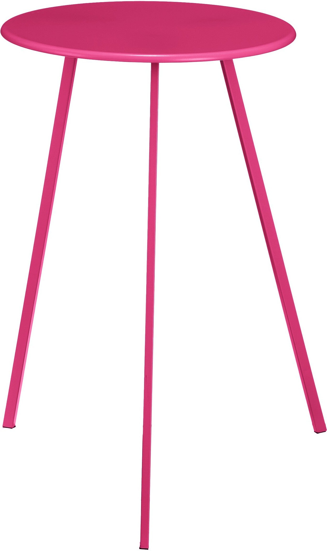 Mica Decorations bijzettafel Seatle roze D 38 H 58 cm