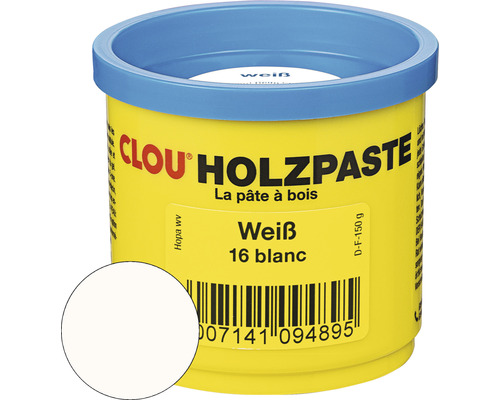Clou houtpasta wit 150 g