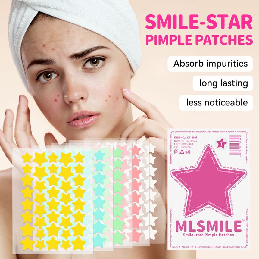 MLSMILE - Smile Star Puistjespleisters - 1-3