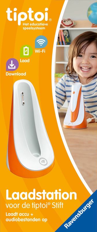 Ravensburger - Tiptoi Laadstation - Accesoire - Wit - Duurzaam Ontwerp