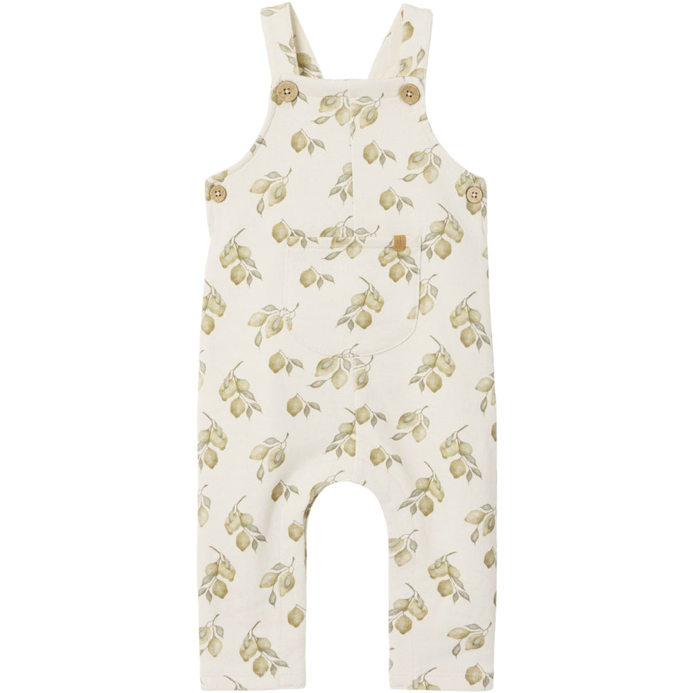 Køb Lil'Atelier Turtledove Lemons Nbnjobo Kio Loose Sweat Overall Lil