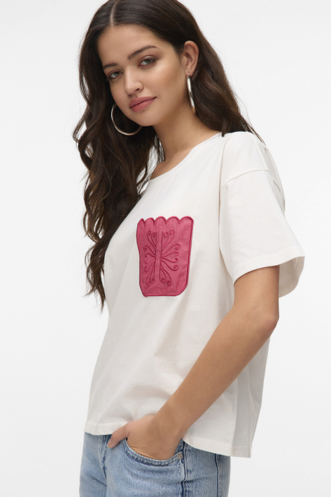 Vero Moda witte dames t-shirt