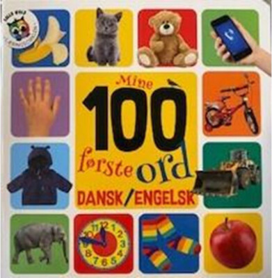 Mine Første 100 Ord Dansk/Engelsk - Globe - Bog