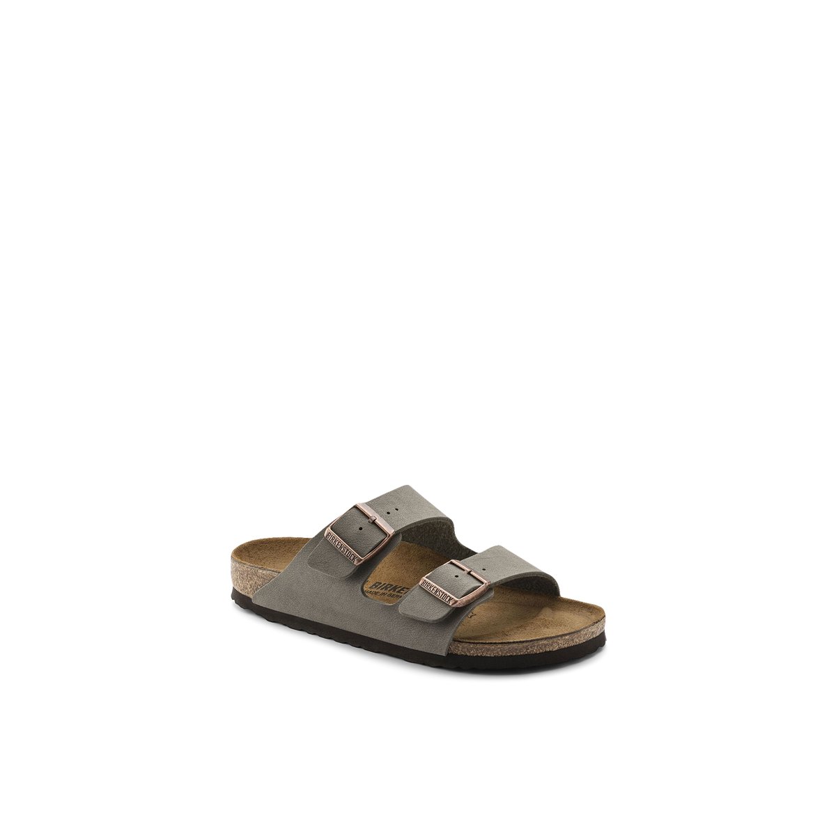 BIRKENSTOCK-Arizona-m-Sandales à glissière - Talon plat - Autre Beige