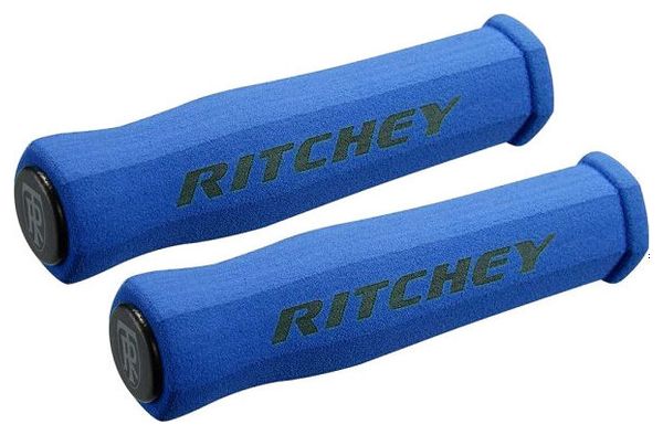 Paire de Grips Ritchey WCS Truegrip HD Bleu