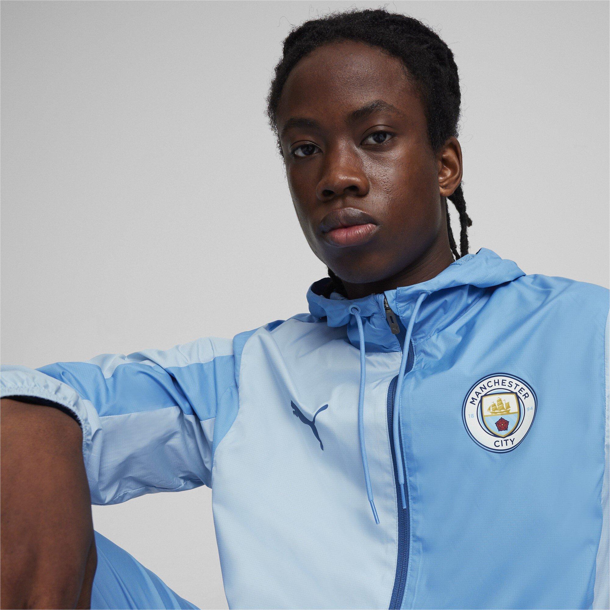 Puma Manchester City Pre Match Woven Jacket Adults