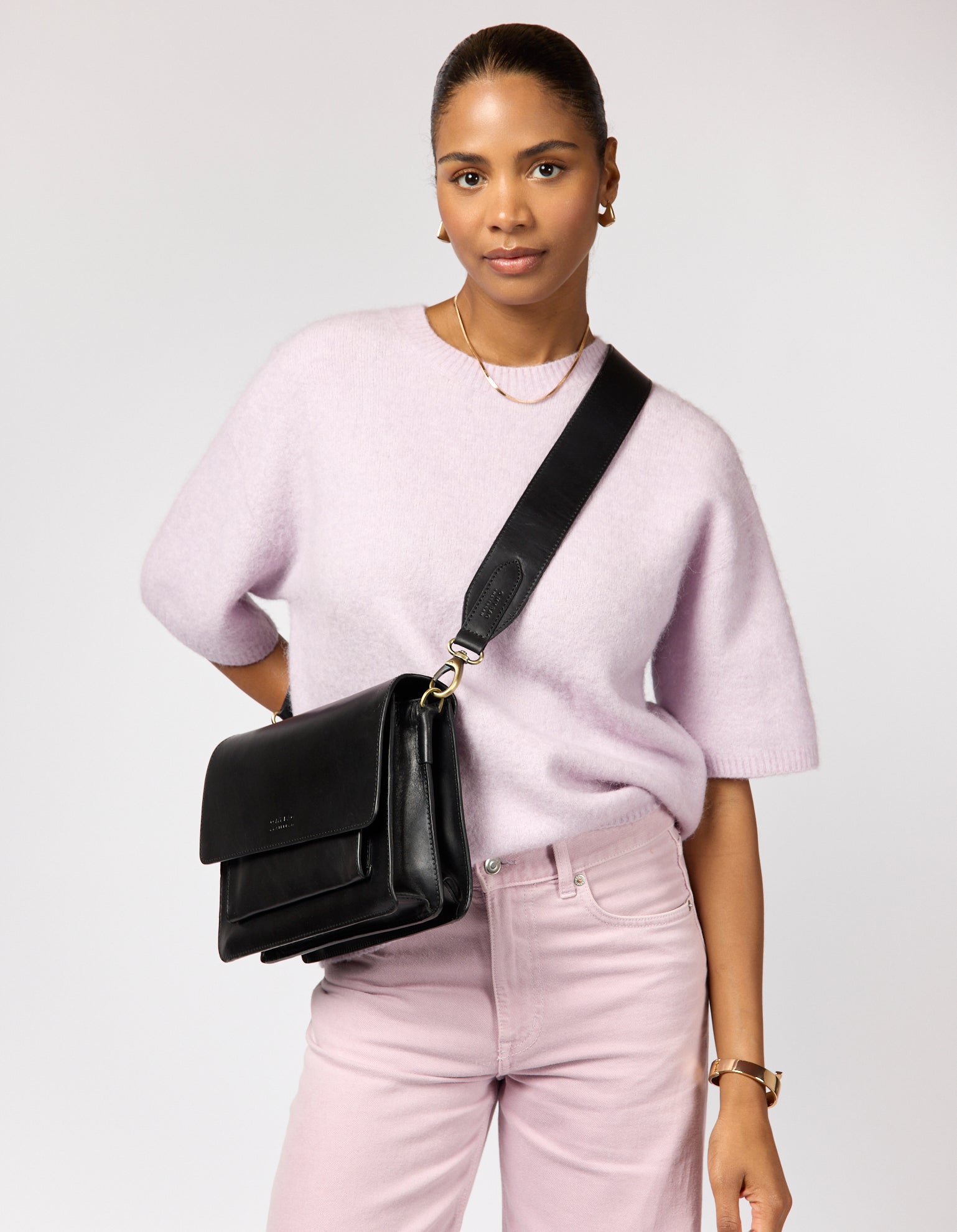 Harper - Black Classic Leather