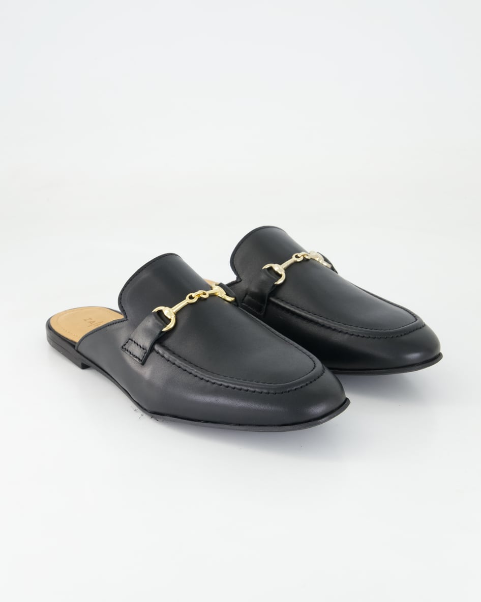 Zahira 4250-T Pantoletten in Schwarz