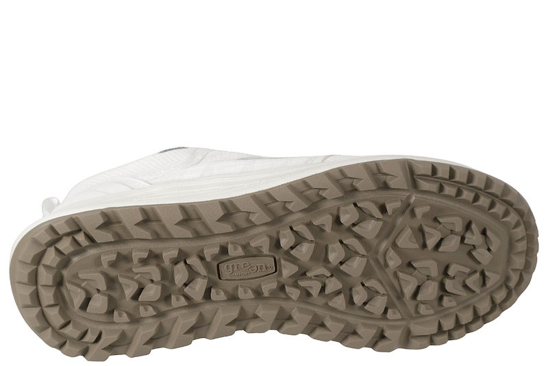 GREEN COMFORT TRACK N TRAIL TRAVESKO I HVIDT TEKSTIL
