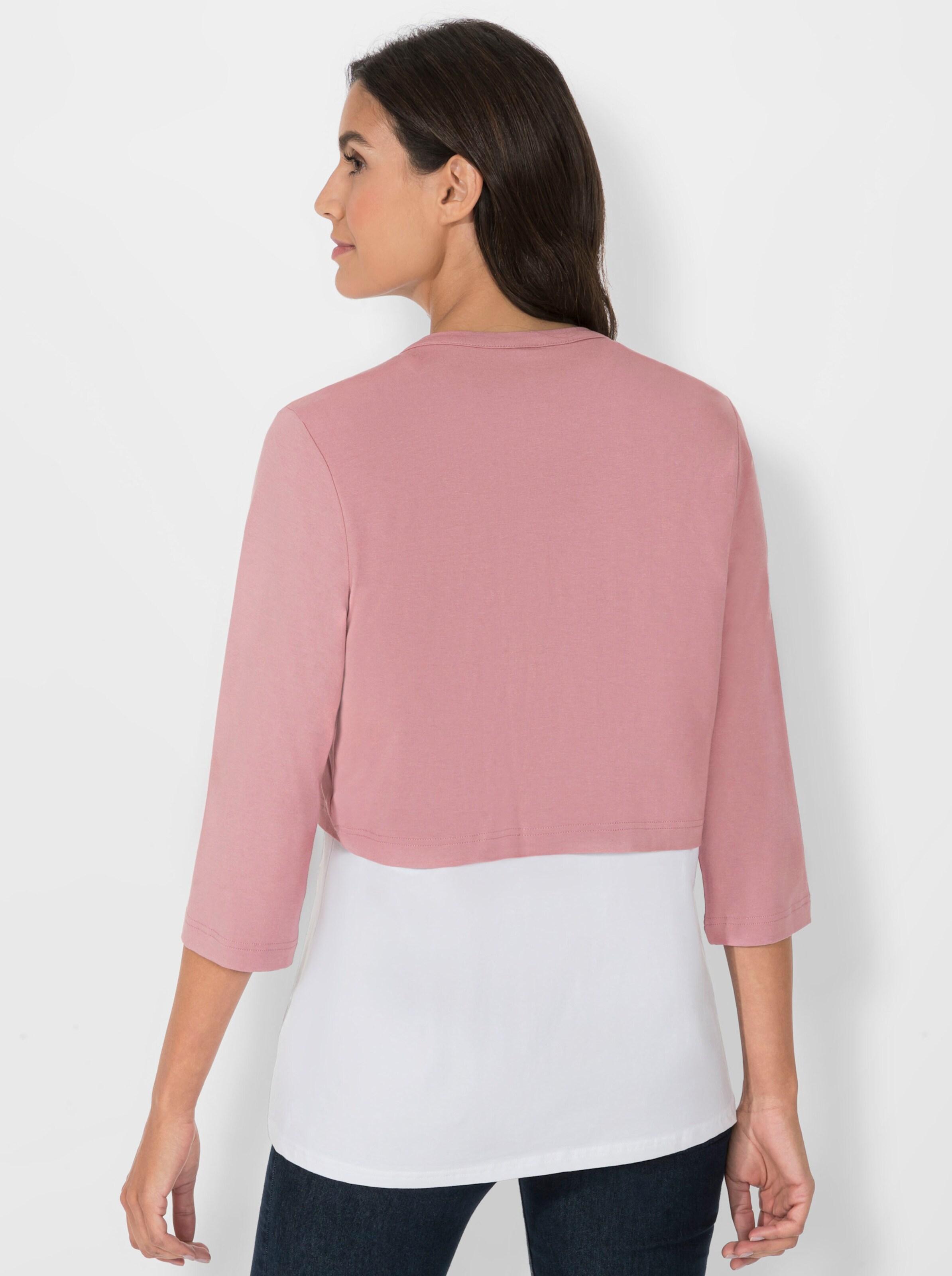 Shirtjacke in Viskose-Qualität