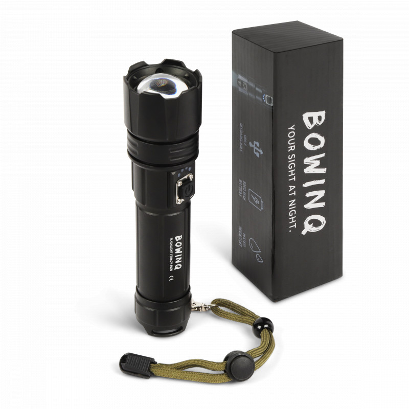 BOWINQ Yukon 5000 oplaadbare zaklamp