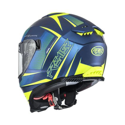 Casque Premier TYPHOON - FR 12 BM - Bleu / Jaune