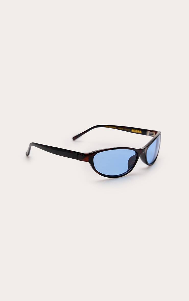 Marron Lunettes De Soleil Œil-de-chat Slim Alexa Demi Tortoise A.kjærbede