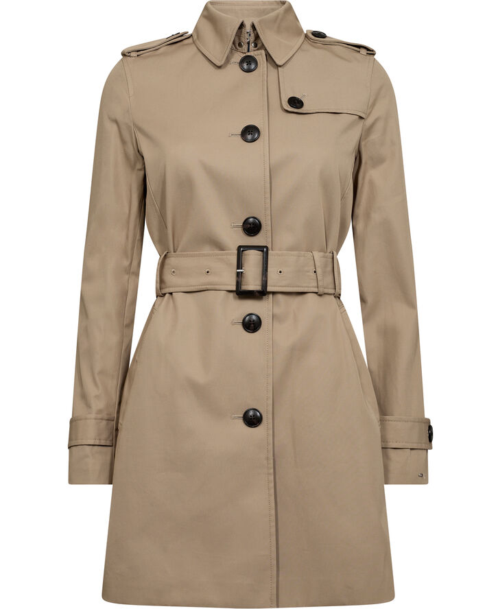 Tommy Hilfiger HERITAGE SINGLE BREASTED TRENCH Nos beige