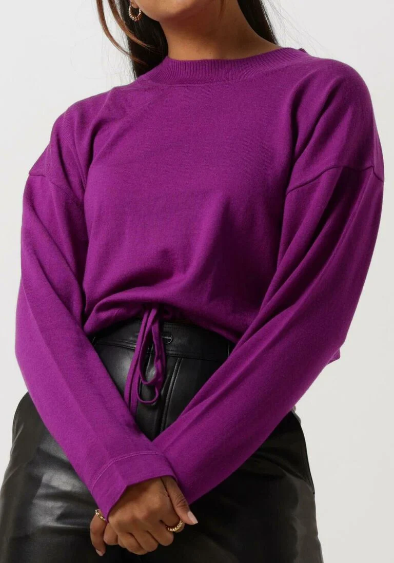 VANILIA paarse vanilia trui merino wool sweater