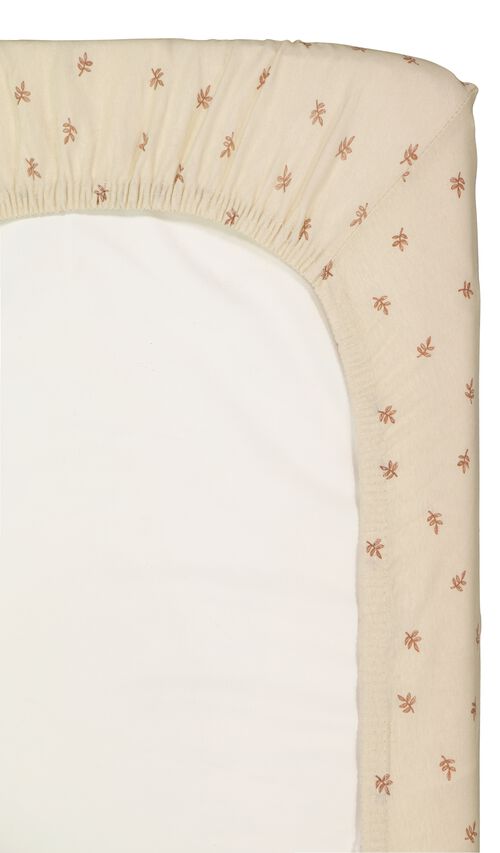 housse coussin à langer feuilles 50x70