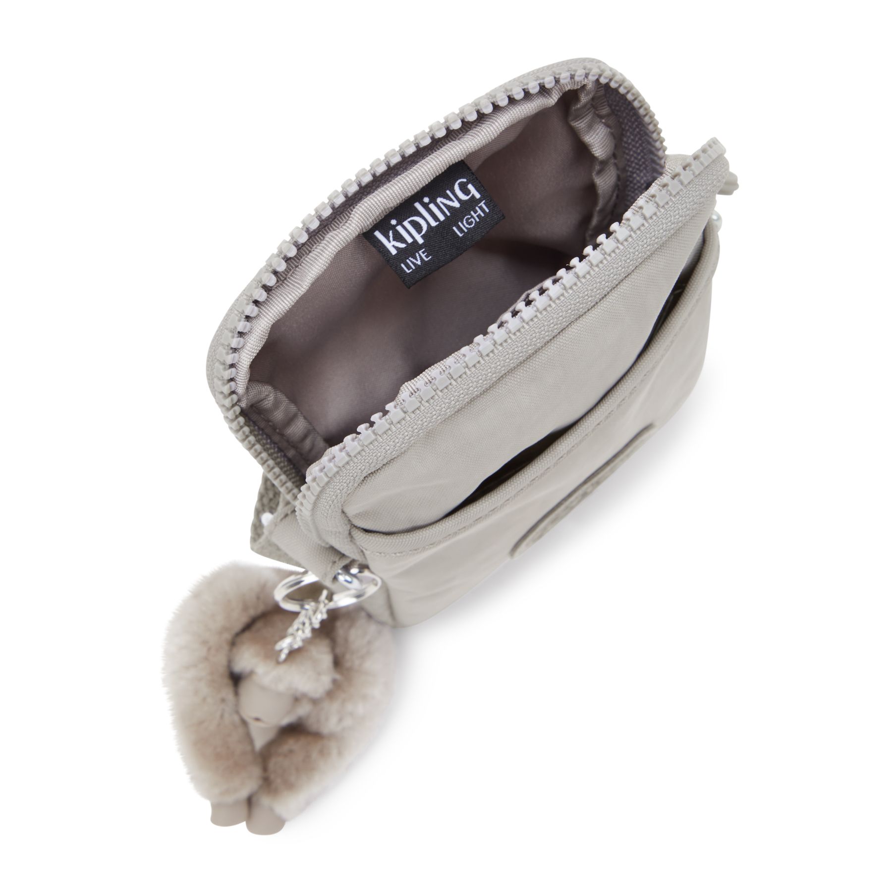 TALLY Sac pour Téléphone avec Bandoulière Ajustable - Grey Gris
