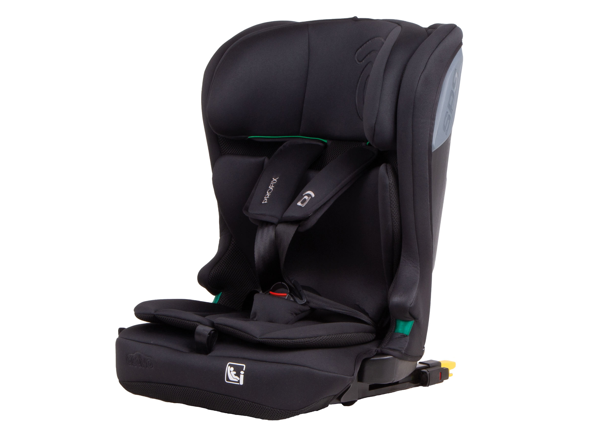 CADEIRA AUTO I-SIZE ASALVO 76-150CM ISOFIX PRETO
