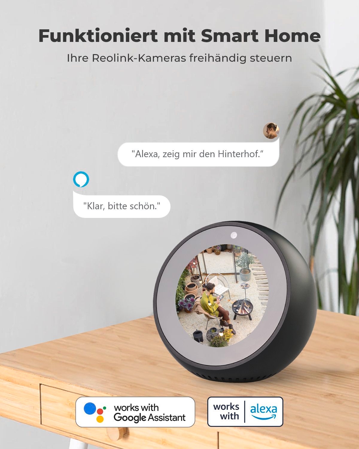 Reolink Überwachungskamera »Argus Series B320-B Battery-WiFi« Aussenbereich